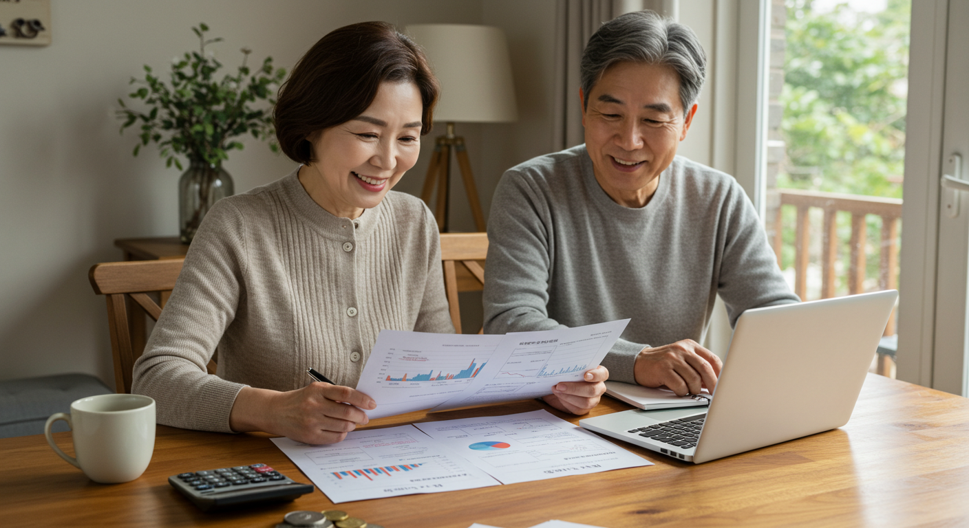 은퇴준비 중장년층 주식추천