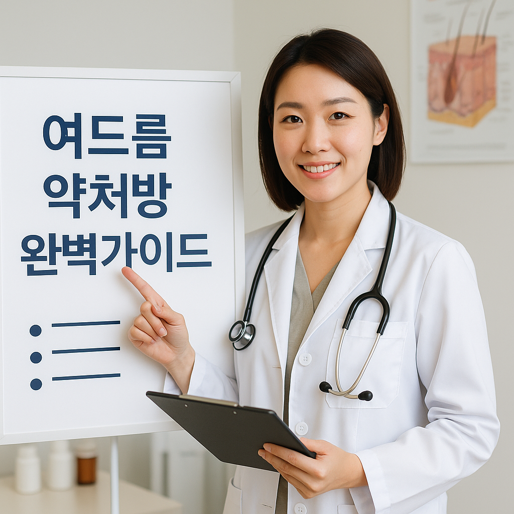 여드름 약처방 완벽가이드