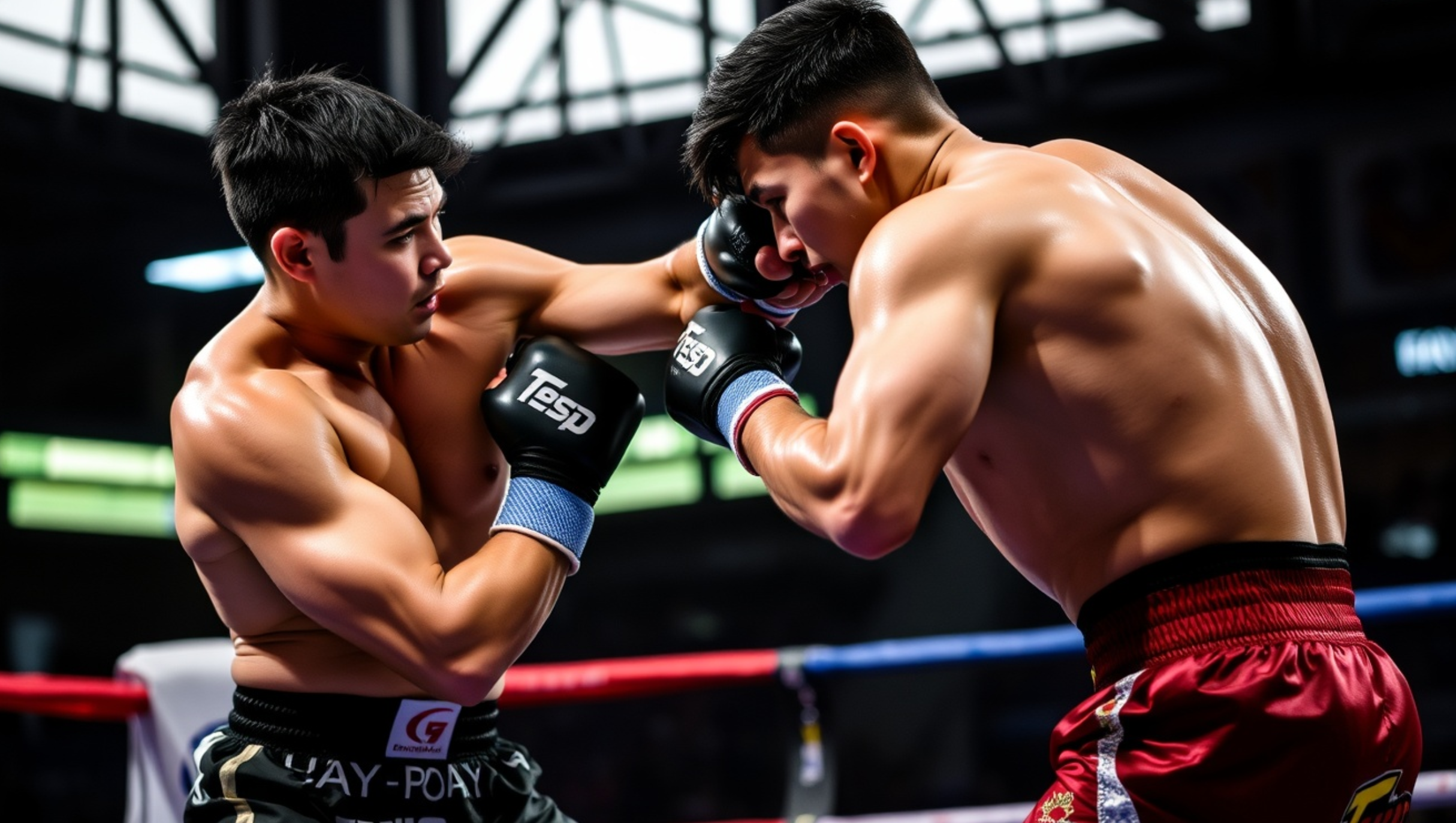 무에타이 클린치 기술