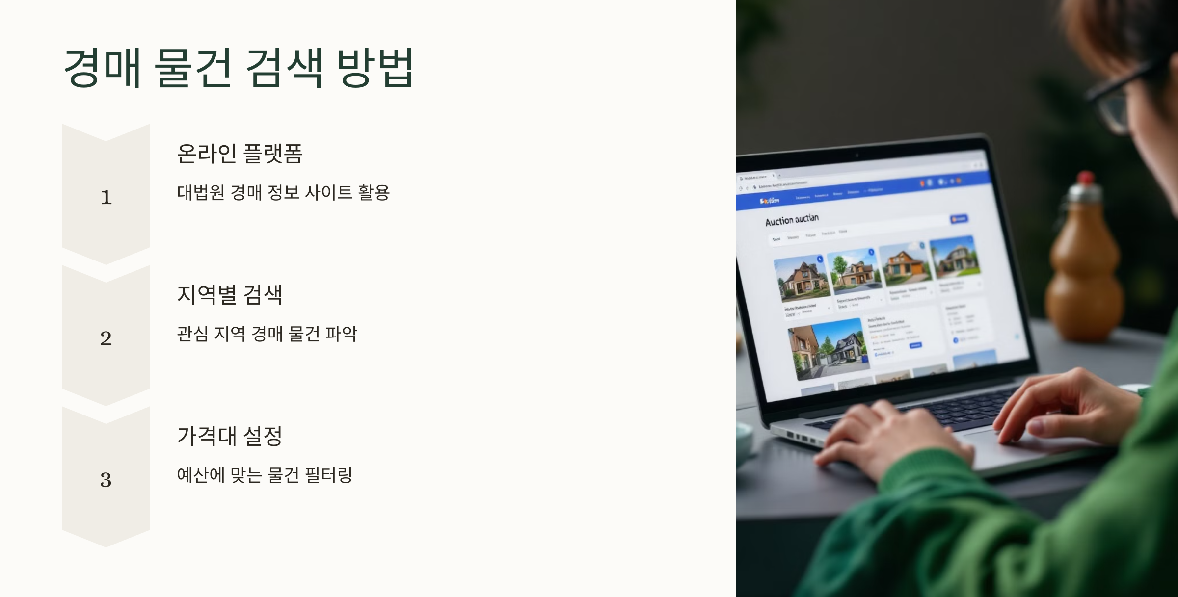 경매물건 검색방법