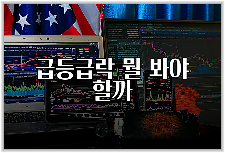급등급락 뭘 봐야 할까
