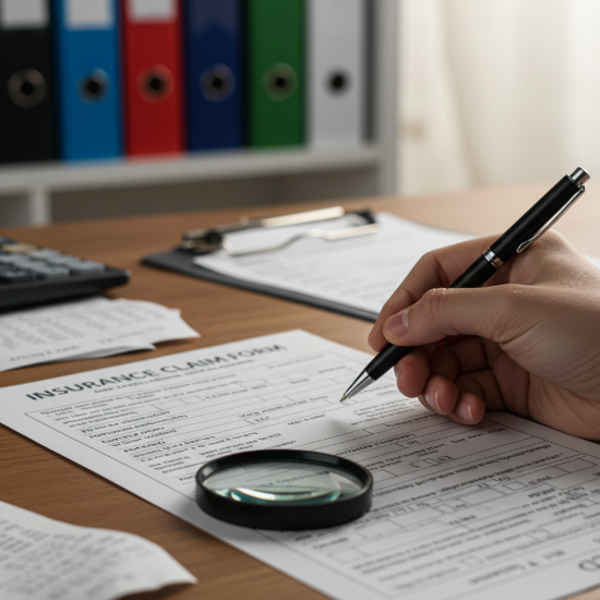 보험금 청구서 작성 방법