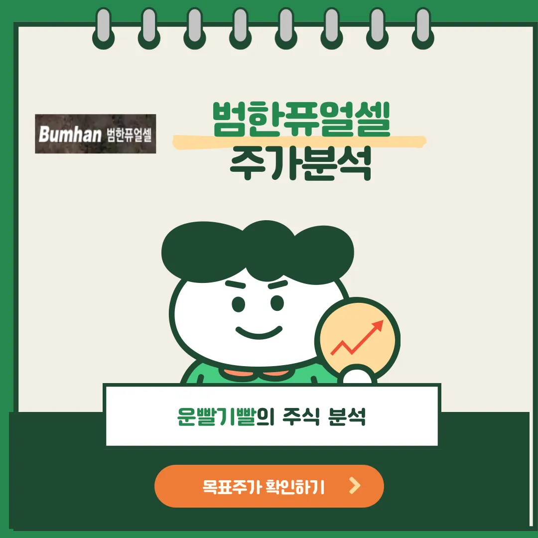 범한퓨얼셀 주가분석