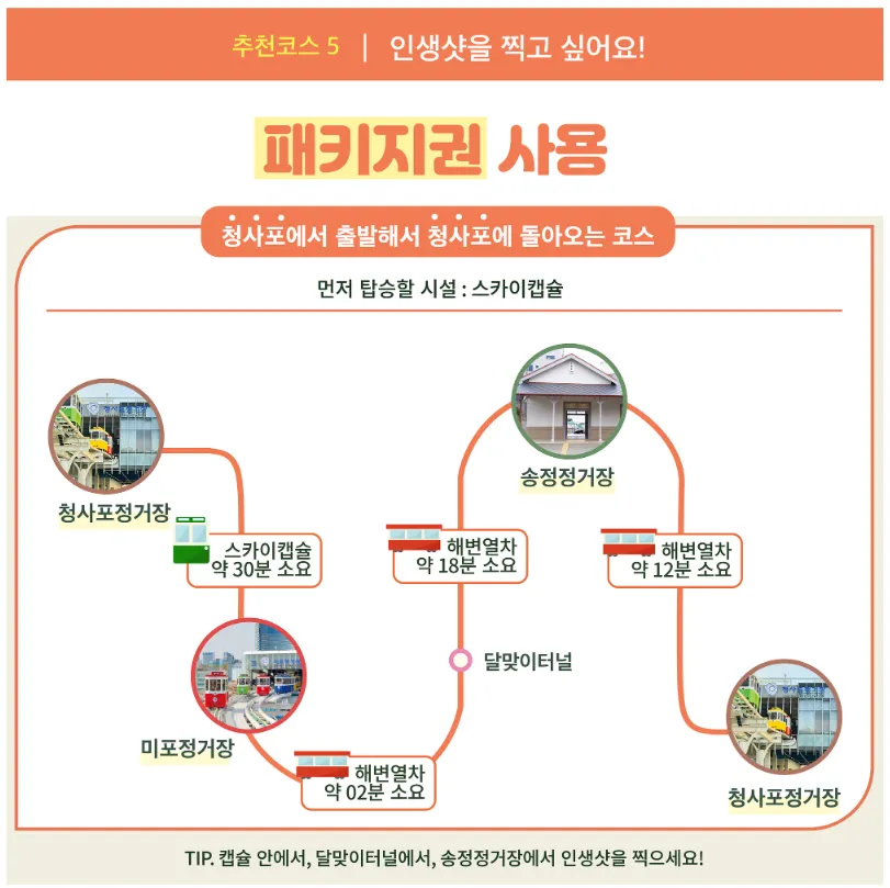 부산 해운대 블루라인파크 추천코스 5