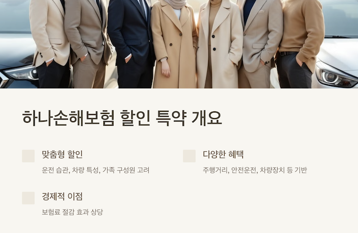 하나손해보험 할인 특약