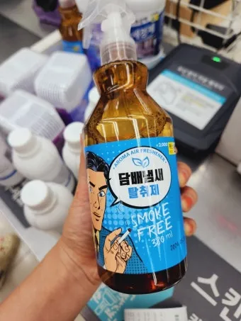 담배 냄새 커튼 탈취 식초분무와 통풍 방향제 대신_14