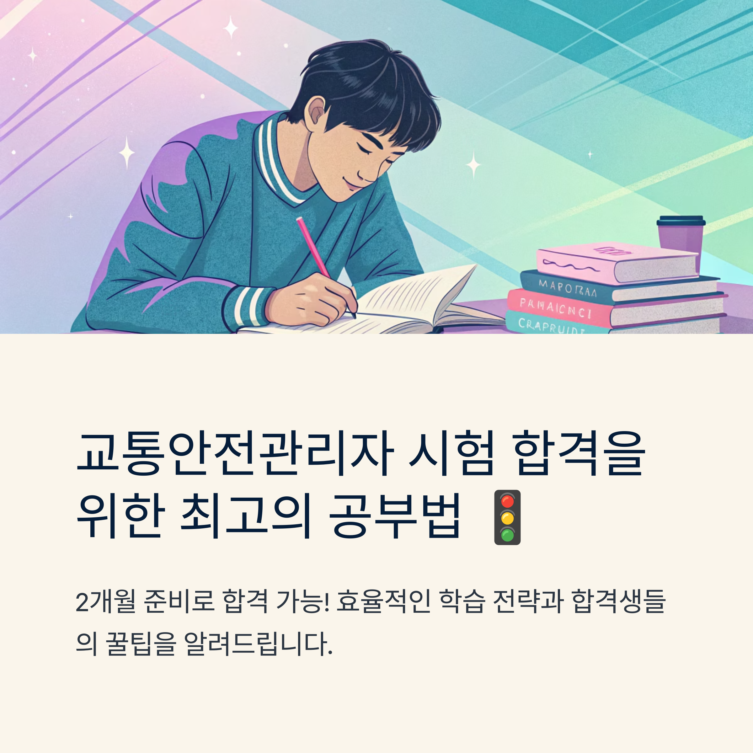 교통안전관리자 공부법 추천 알려줘