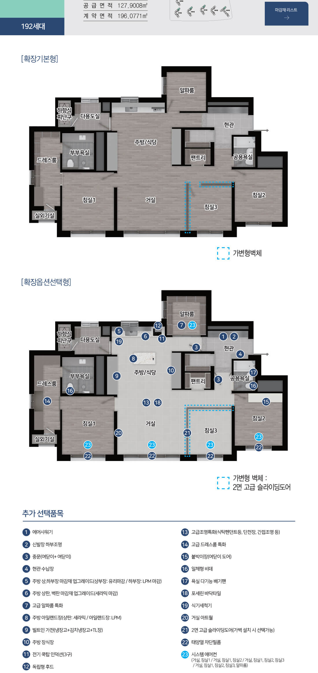검단신도시-금강펜테리움-3차-센트럴파크-타입