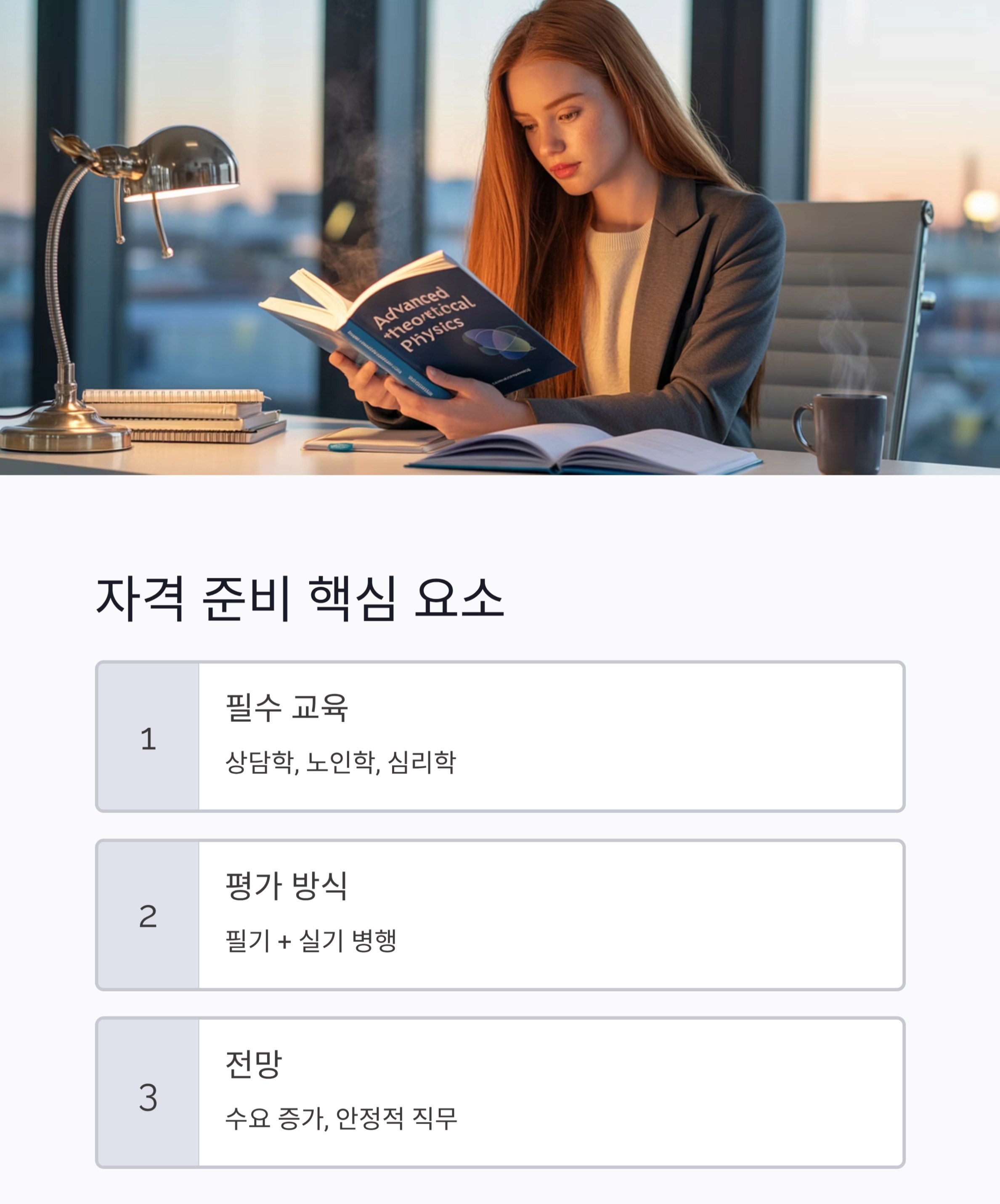 시니어 상담사 자격, 새로운 인생의 길을 열다