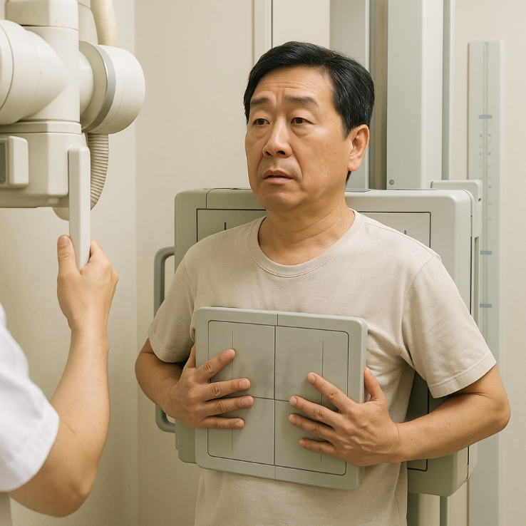 폐결핵 진단 관련 자료 사진