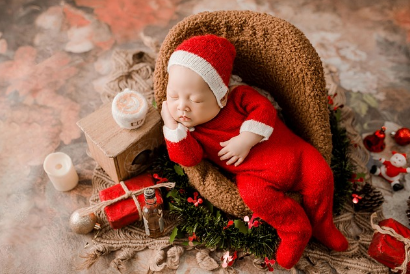 잠자고 있는 아기