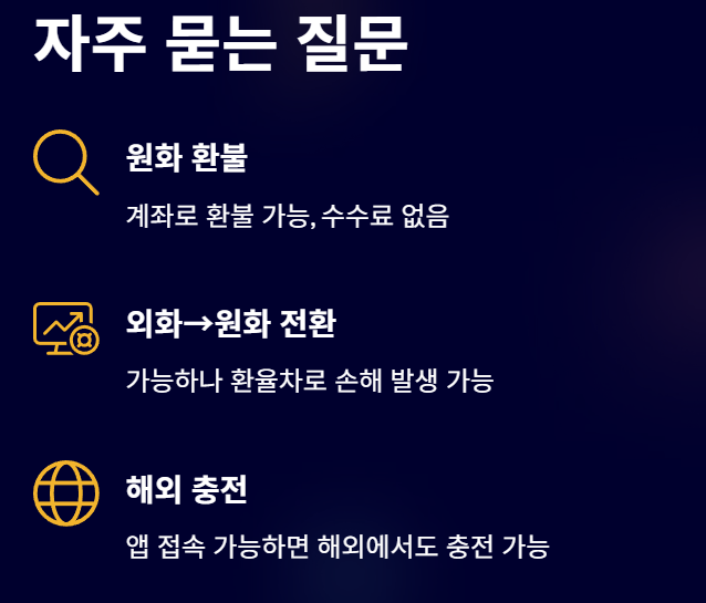 토스 트래블카드 충전 방법