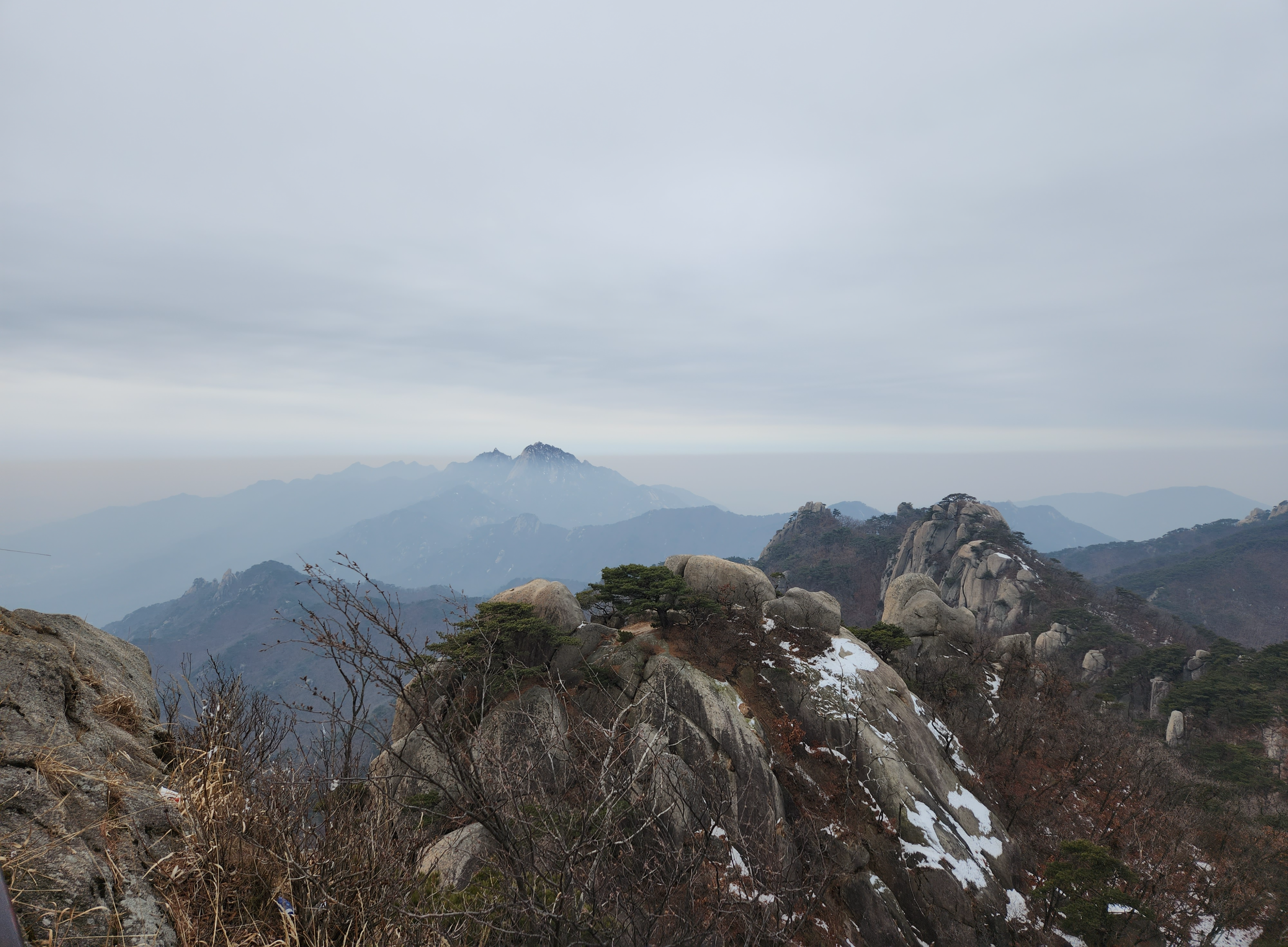 도봉산 신선대 전망