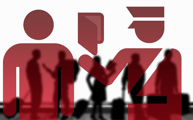 입국심사 이미지