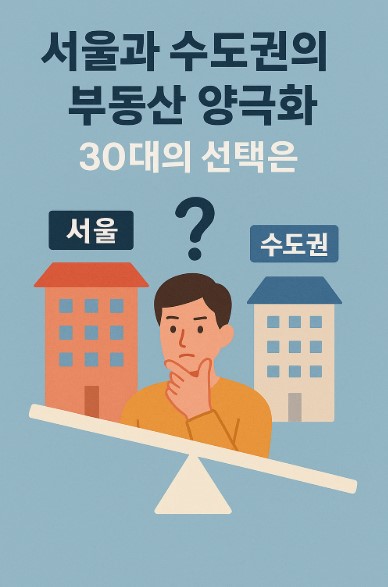 서울과 수도권의 부동산 양극화: 30대의 선택은?
