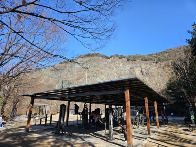 용마폭포공원 전경