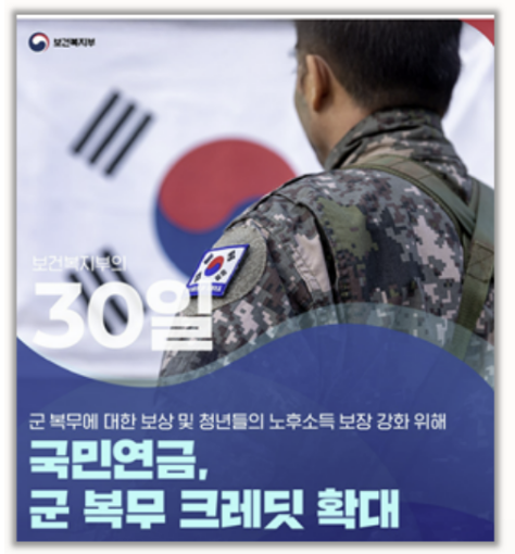 2025 군복무 크레딧 혜택