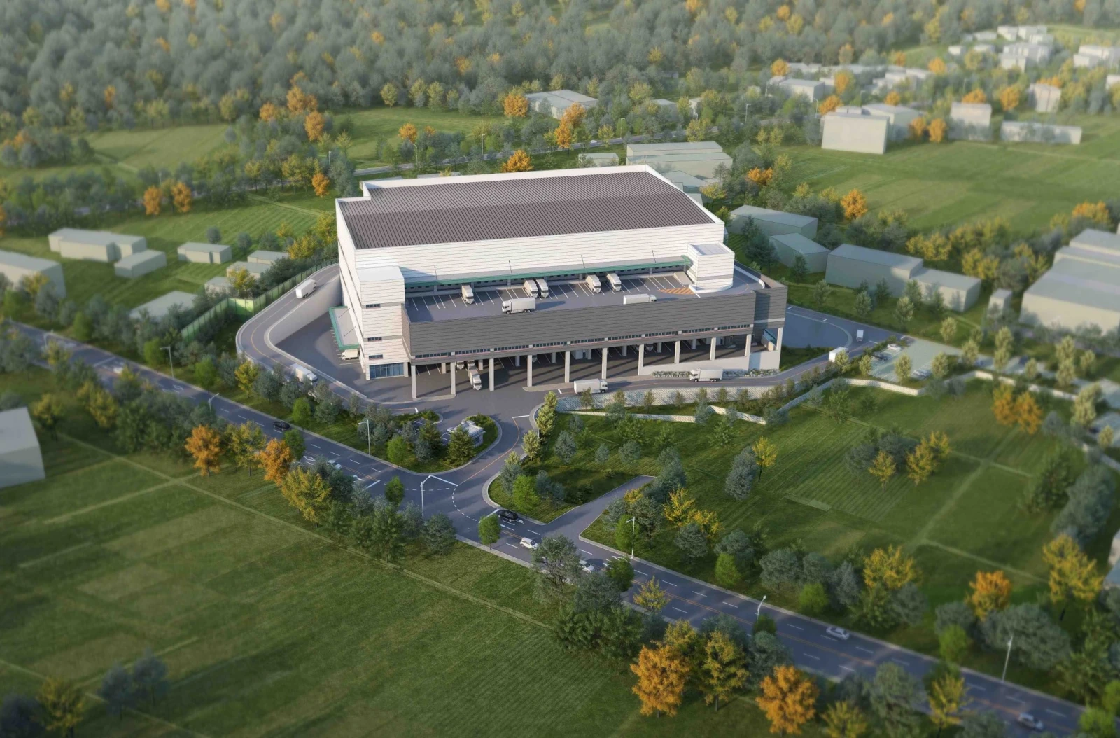 (주)삼정엔지니어링 2021.[창고시설] 천안 물류창고 부지조성 - 서북구 성환읍