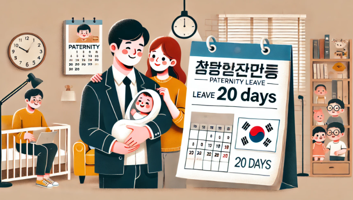 배우자 출산휴가 20일로 확대 혜택
