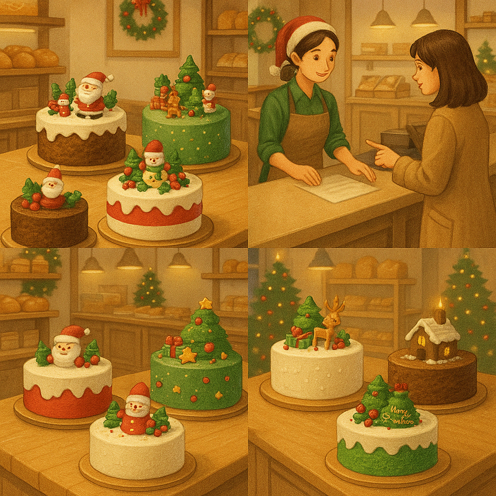 뚜레쥬르 크리스마스 케이크 예약, 사전예약 기간&middot;픽업&middot;혜택(최대 30%)&middot;키링&middot;취소 규정