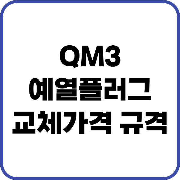 QM3 예열플러그