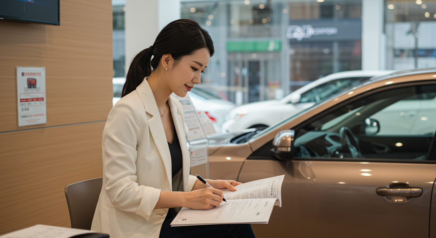 개인간 자동차 매매 시 필요한 서류