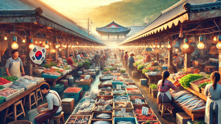 울릉도 전통시장 대체이미지