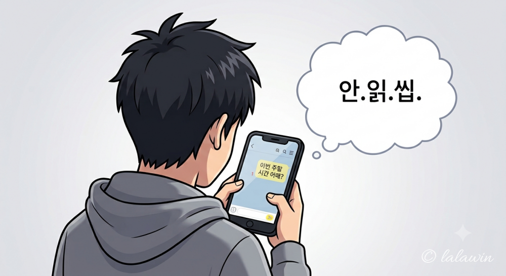 안읽씹 심리, 안읽씹 당했을때