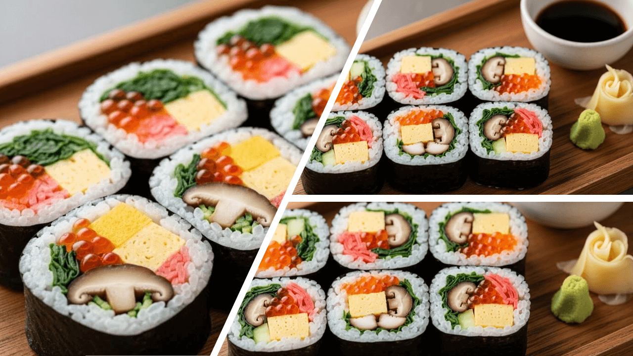 후토마키란 일본 김밥의 모든 것 (마키즈시, 초밥, 에호마키)