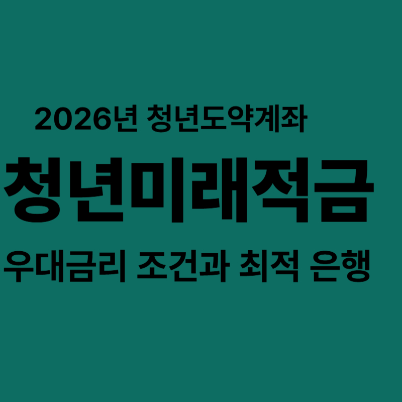 청년미래적금 은행비