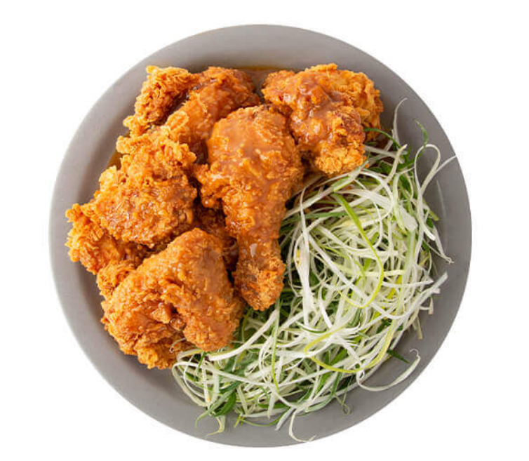 파채와 치킨