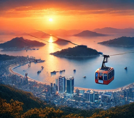 케이블카의 모습