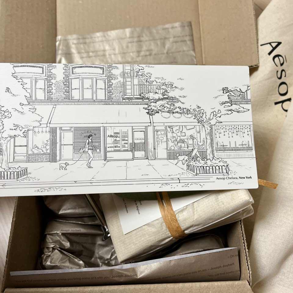 Aesop Bleeding Tea Collection