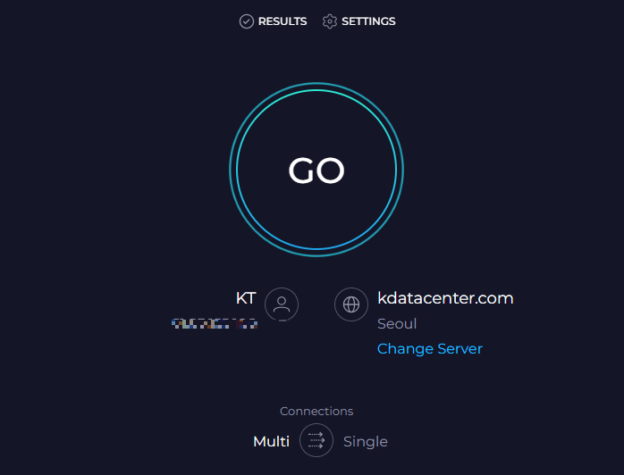 인터넷 속도측정