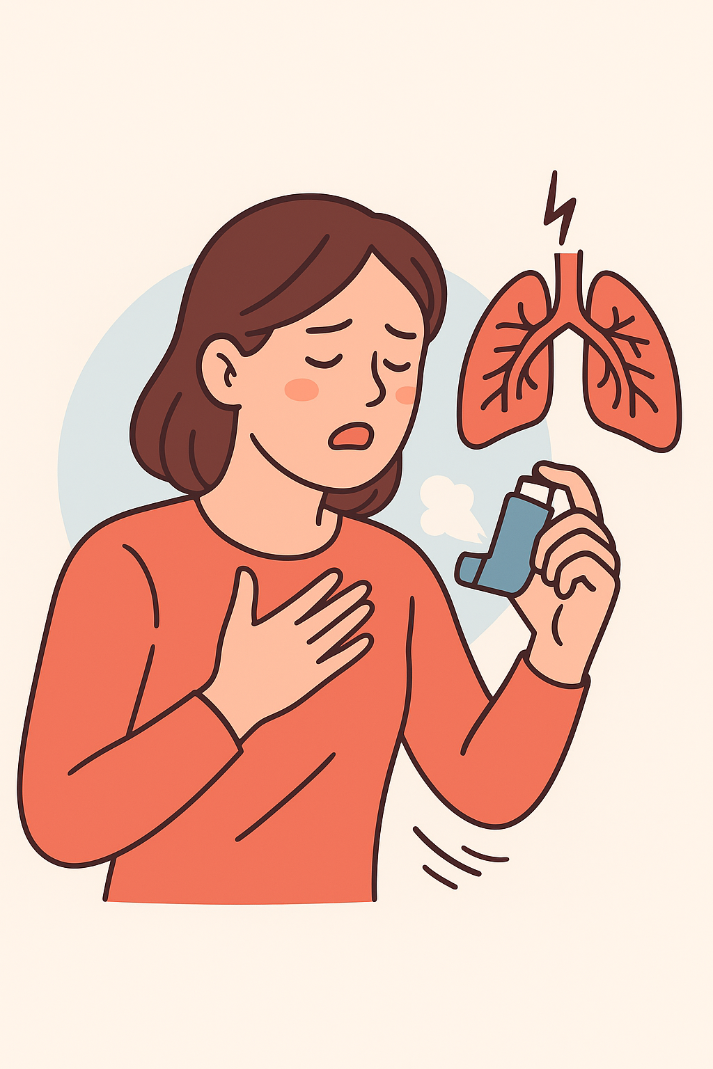 천식 관련 사진