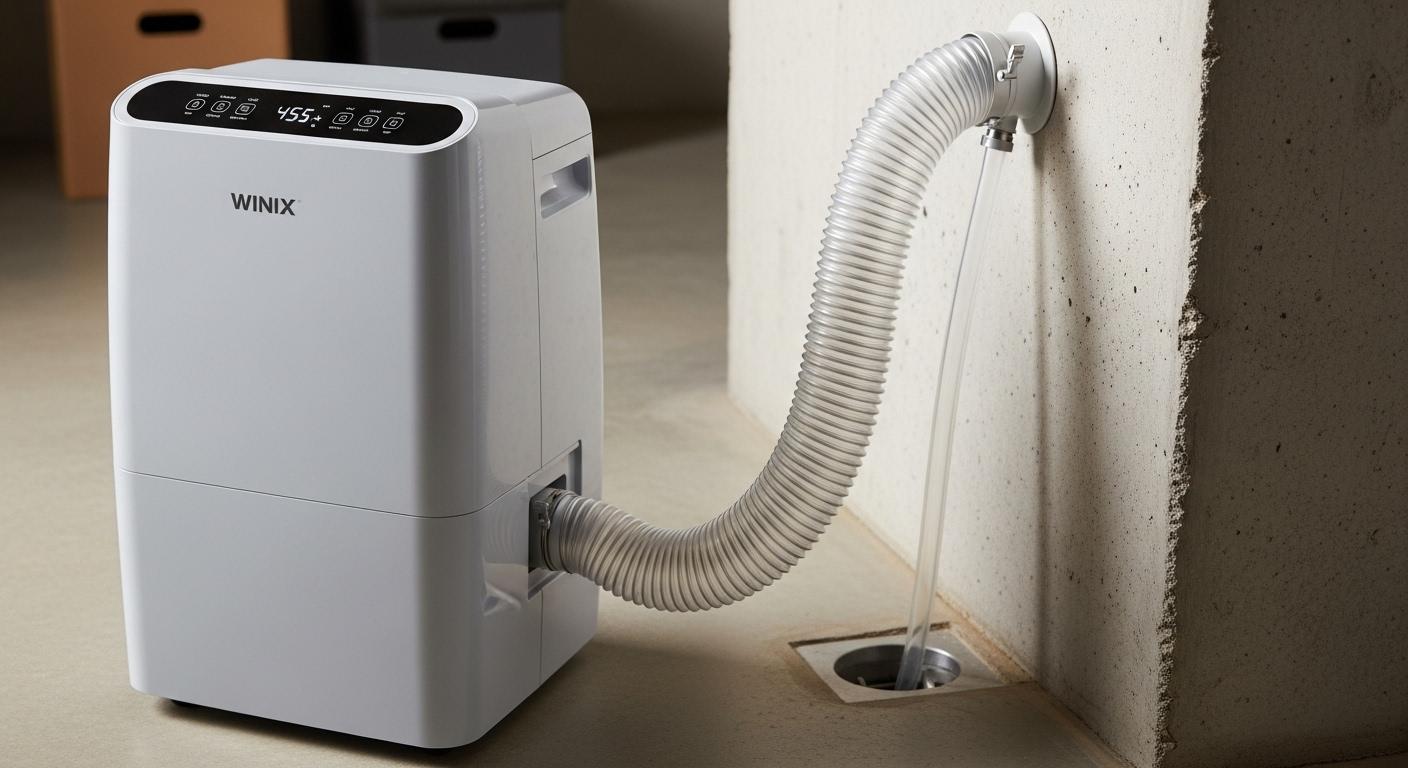 위닉스 제습기 연속배수 호스