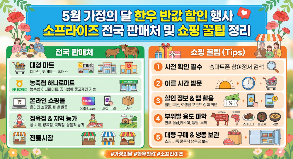 소프라이즈 전국 판매처 및 쇼핑 꿀팁