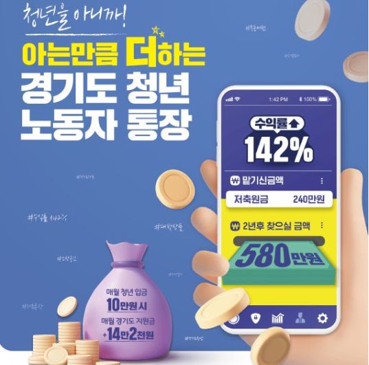 경기도 청년노동자 통장 신청방법