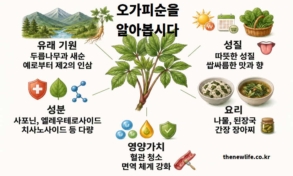 오가피순 효능 유래 기원