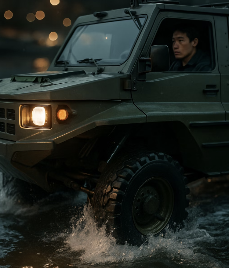 땅에서 물로&amp;#44; 변신의 순간