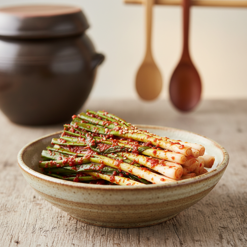 10분 완성! 쪽파김치 황금 레시피