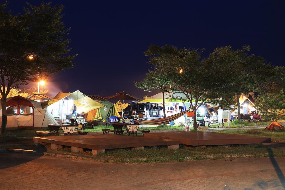 레전드 캠핑장 송지호오토캠핑장 소개