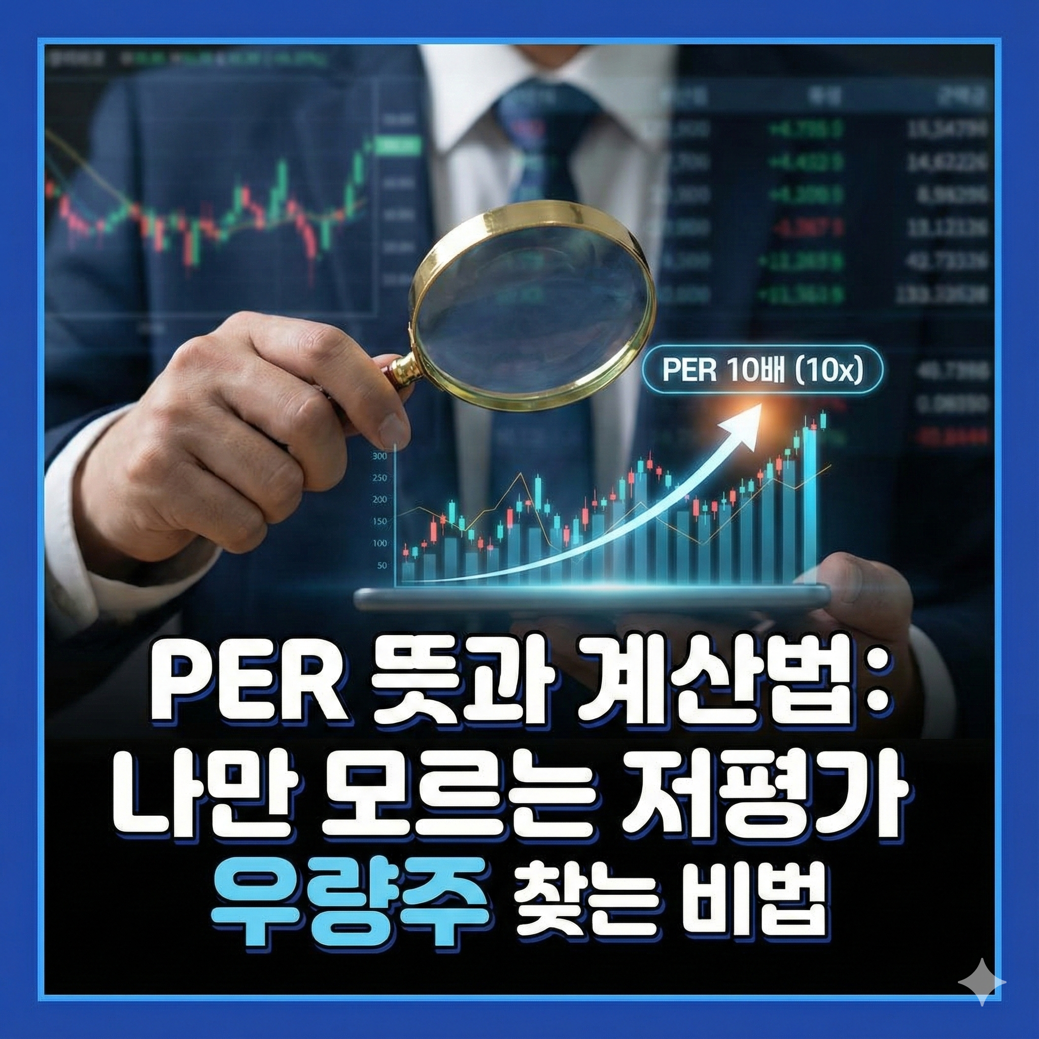 PER 주식 용어 뜻과 계산법: 저평가 종목 찾는 투자 지표 완벽 정리