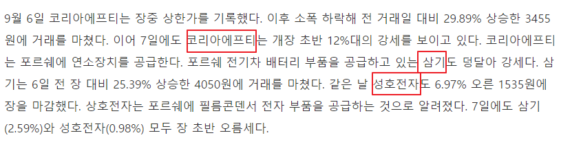 포르쉐 상장 관련기사(매일경제)