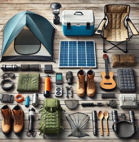 캠핑에 필요한 준비물 사진