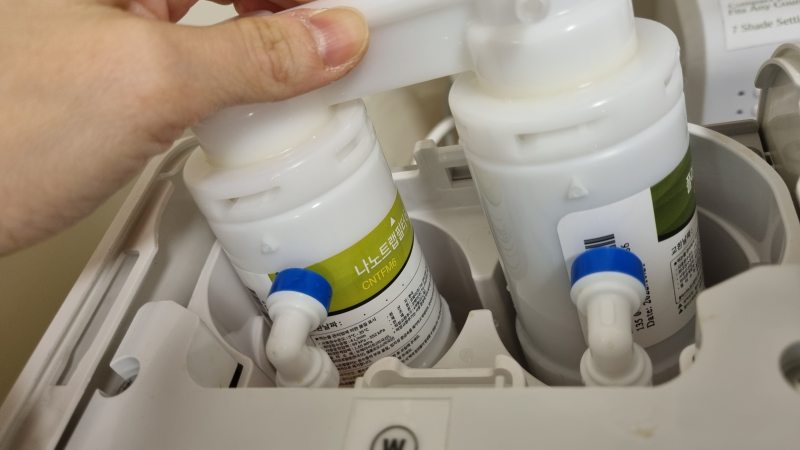 코웨이 정수기 필터 교체