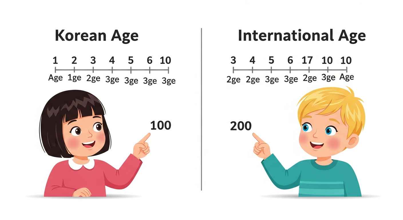 초등학교 1학년 나이 계산|2025년 기준 만나이 계산기