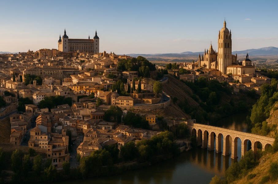스페인 여행, 톨레도와 세고비아