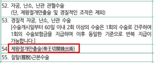 1종-수술-특약-제왕절개술