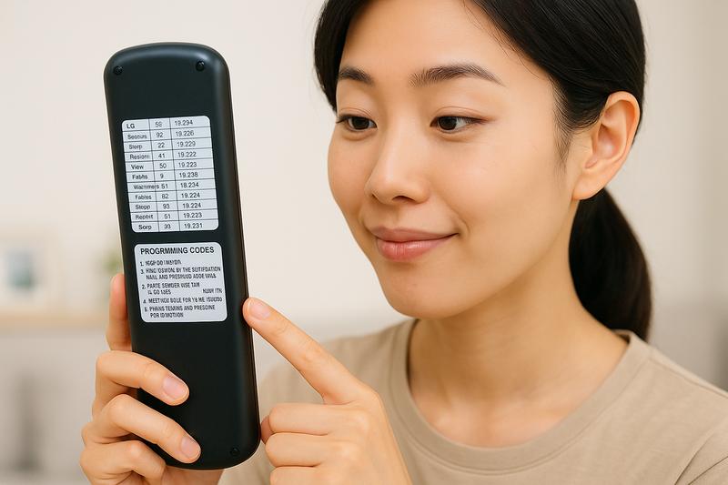 케이블TV 리모컨으로 TV 연결 설정하는 법